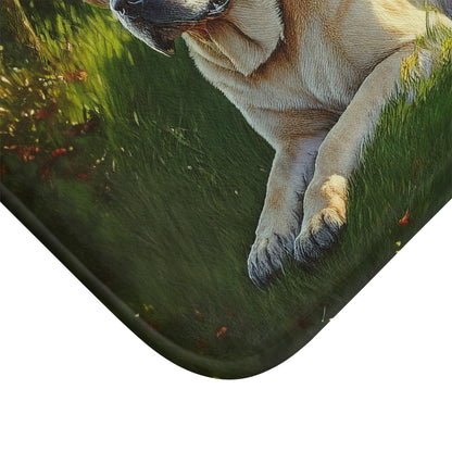 Broholmer - Danish Mastiff Bathroom Rug Mat