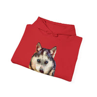 Siberian Husky 'Sacha' Unisex 50/50 Hoodie