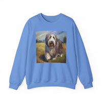 Bearded Collie  -  Unisex 50/50 Crewneck Sweatshirt