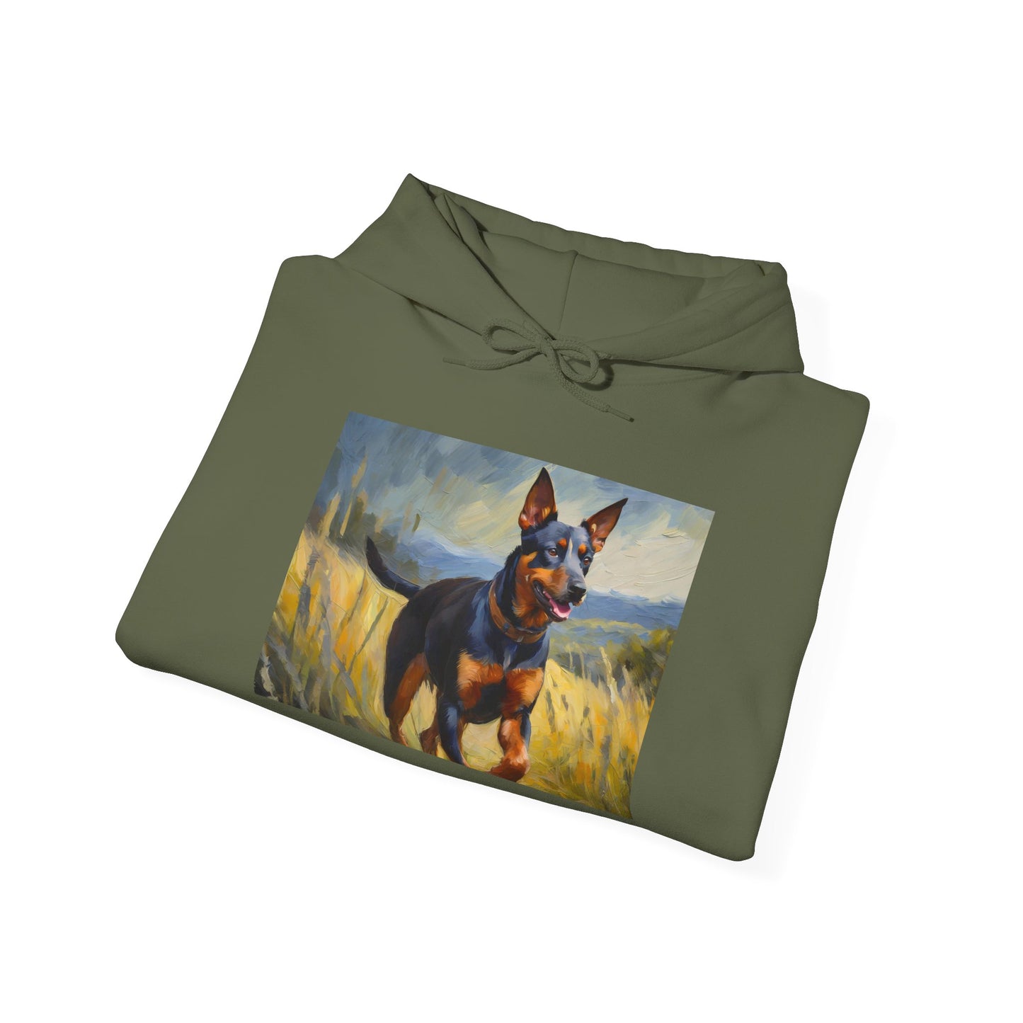 Lancashire Heeler 50/50 Hooded Sweatshirt