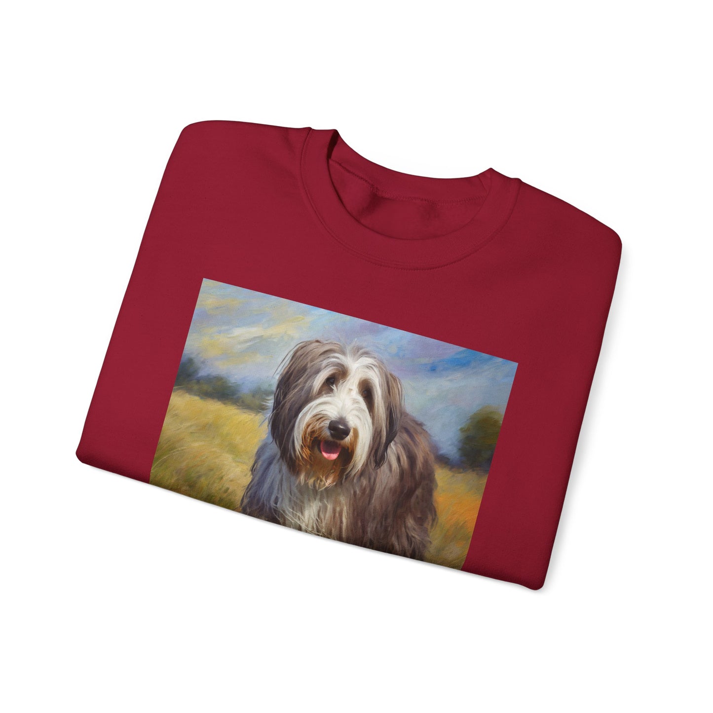Bearded Collie Charm Crewneck Sweatshirt