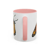 Monarch Butterfly Accent Coffee Mug, 11oz