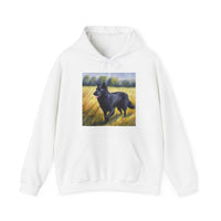 Mudi Unisex 50/50 Hooded Sweatshirt