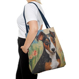 Teddy Roosevelt Polyester Tote Bag (AOP)