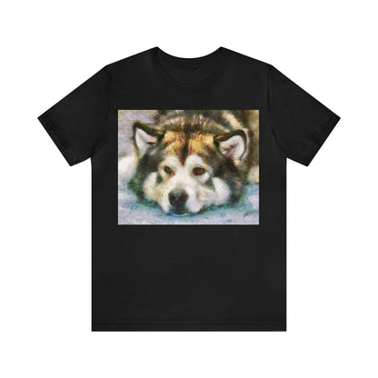 Alaskan Malamute 'Eyak; -  Classic Jersey Short Sleeve Tee