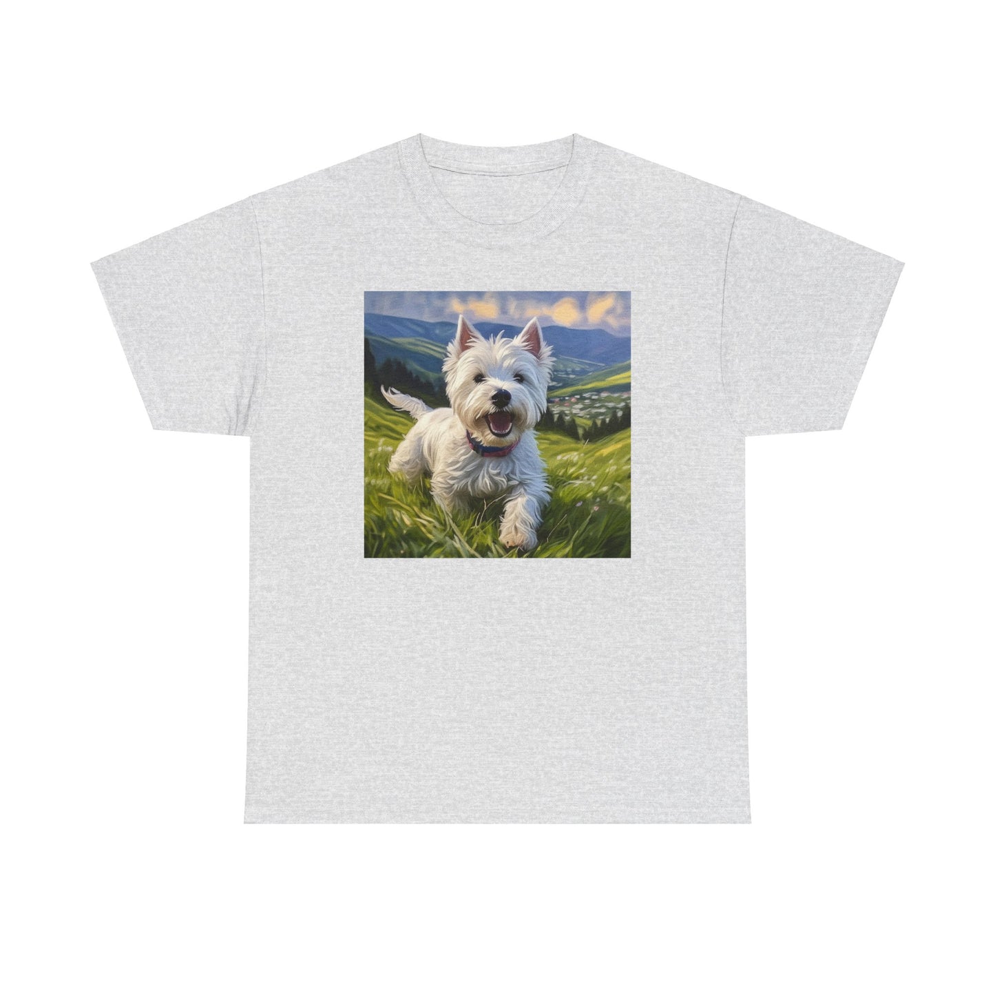 "Westie Dreamy Tribute Unisex Heavy Cotton Tee"