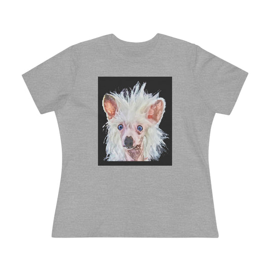 Chinese Crested Women's Relaxed Fit Cotton Tee