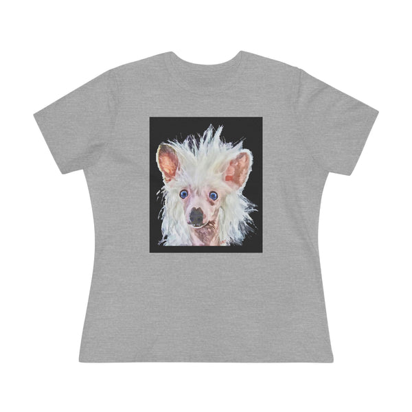 Chinese Crested Women's Relaxed Fit Cotton Tee