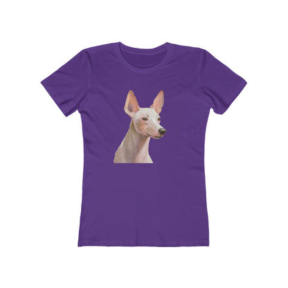 Xoloitzcuintli 'Mexican Hairless' Women's Slim Fitted Tee