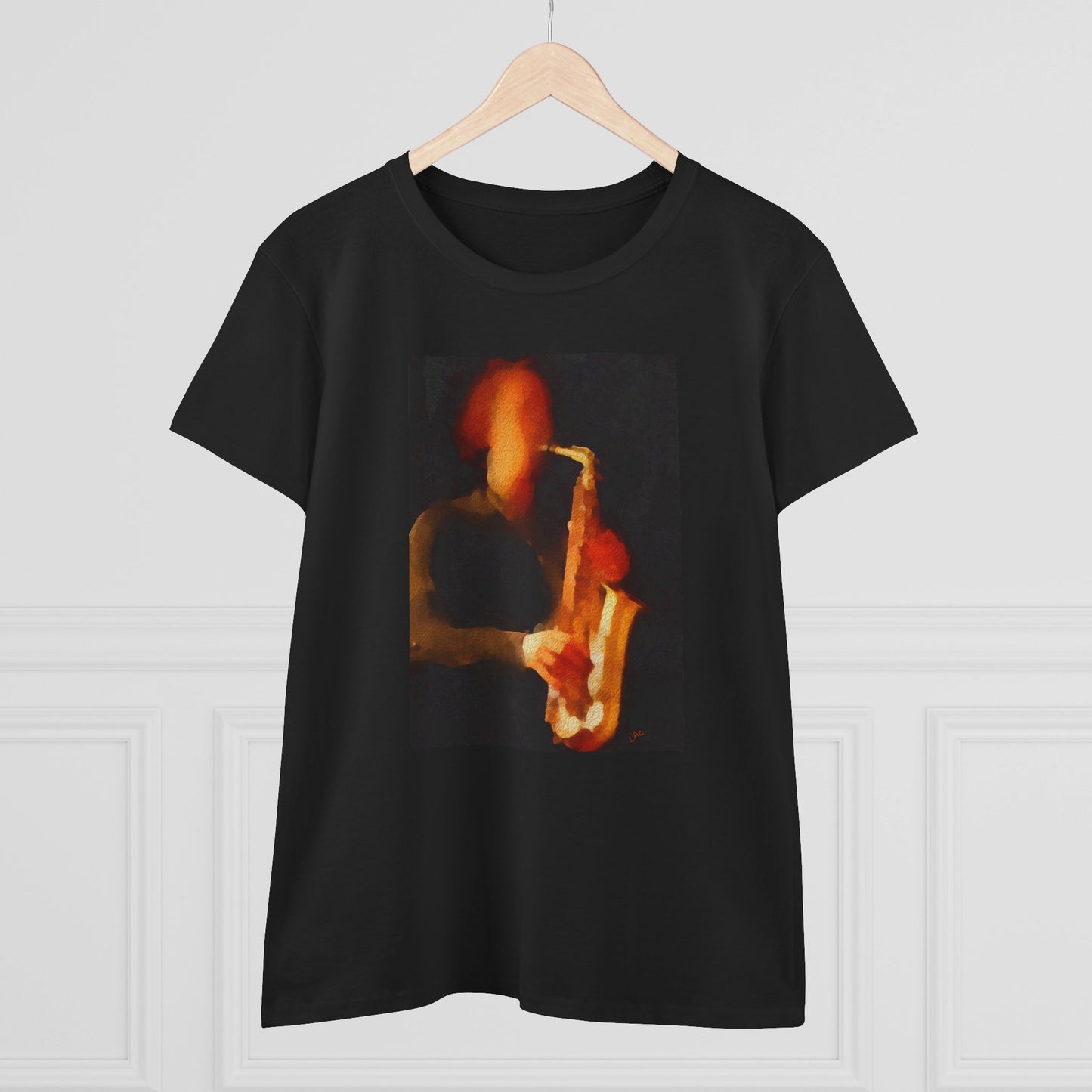 Saxophonist - Women's Midweight Cotton Tee