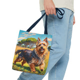 Australian Terrier Tote Bag (AOP): A Tribute to Love and Adventure