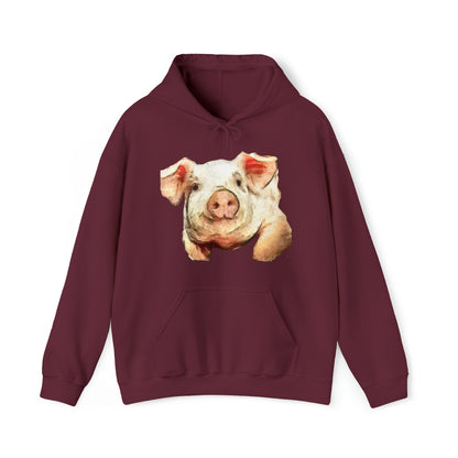 Pig 'Petunia' Unisex 50/50 Hoodie
