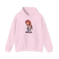 German Short-Hair Pointer 'Benny' Unisex Hooded Sweatshirt