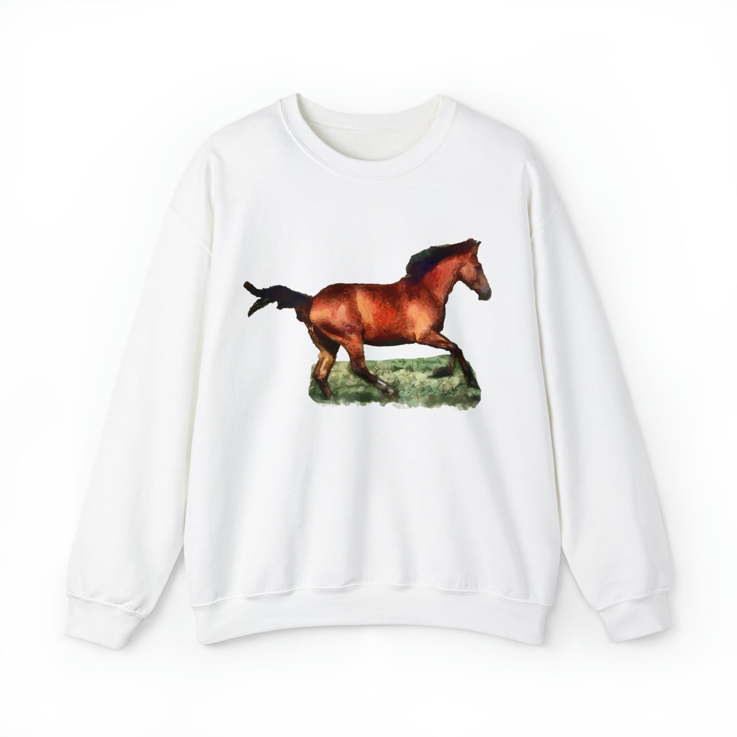 Horse 'Sam' Unisex 50/50 Crewneck Sweatshirt