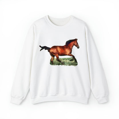 Horse 'Sam' Unisex 50/50 Crewneck Sweatshirt