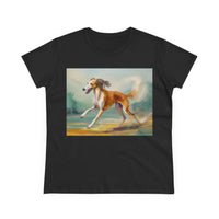 Saluki Women's Midweight Cotton Tee