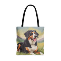 Entlebucher Mountain Dog All-Over Print Tote Bag