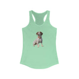 Braque du Bourbonnais Women's Classic Racerback Tank
