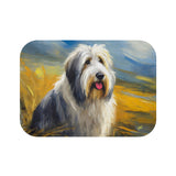 Old English Sheepdog Bathroom Rug Mat