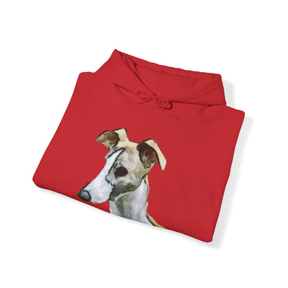 Whippet Unisex 50/50 Hoodie