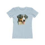 Appenzeller Sennenhund  - -  Women's Slim Fit Ringspun Cotton T-Shirt