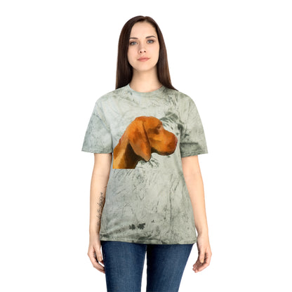 Hungarian Vizsla 'Bela' Unisex Cotton Color Blast T-Shirt