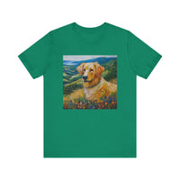 Golden Retriever Unisex Jersey Short Sleeve Tee