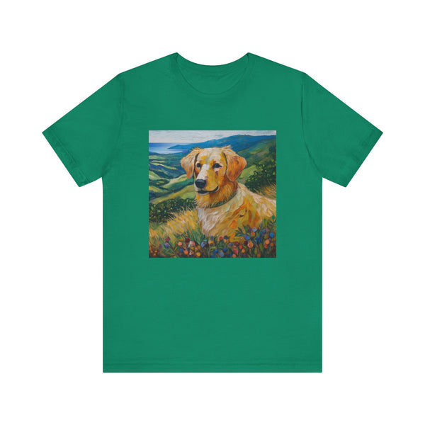 Golden Retriever Unisex Jersey Short Sleeve Tee