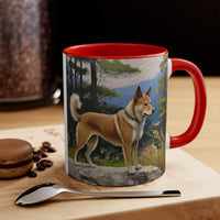 Shikoku - Japanese Hunting Dog 11oz Ceramic Accent Mug