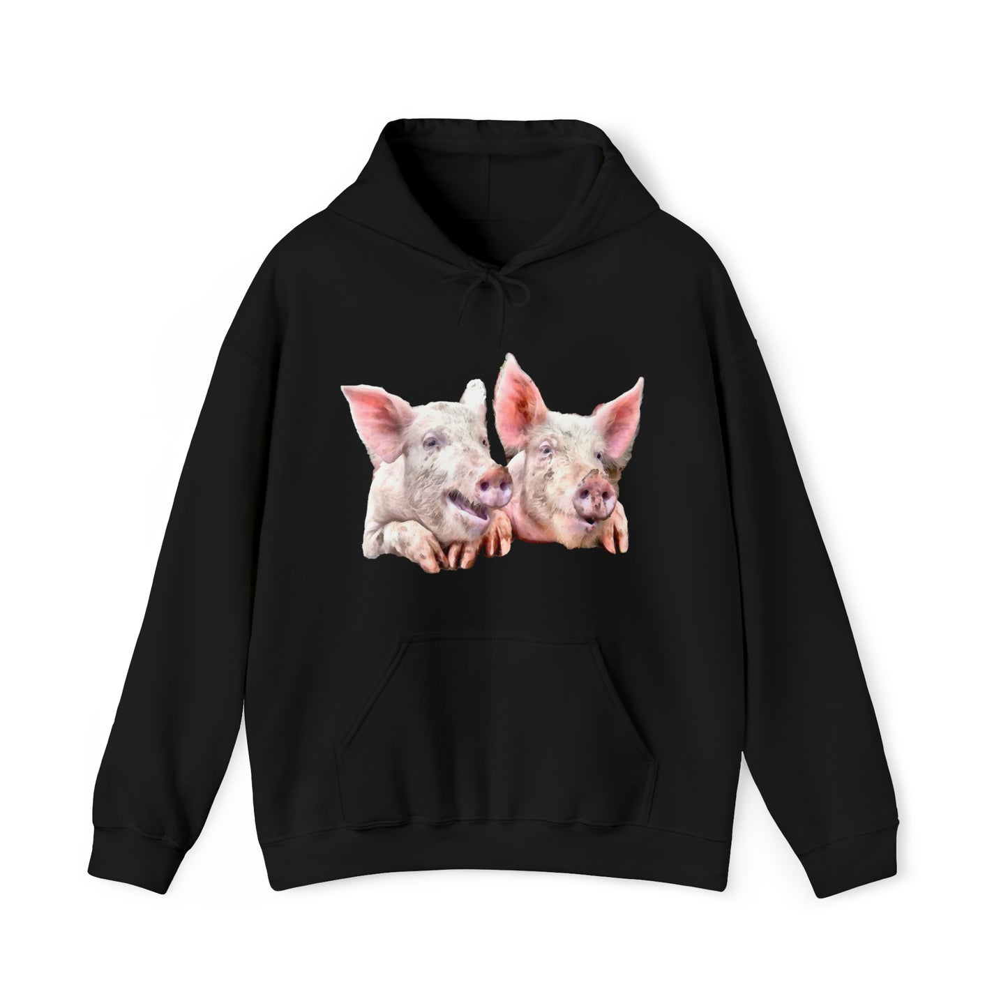 Pigs  'A Jowly Good Time'  -  Unisex 50/50 Hoodie