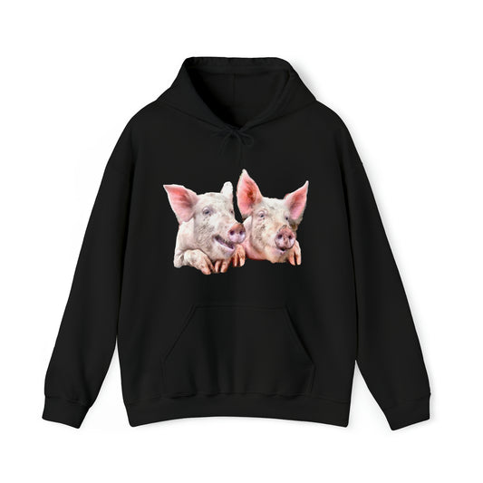Pigs  'A Jowly Good Time'  -  Unisex 50/50 Hoodie