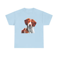 Brittany Spaniel 'Gunner' Unisex Heavy Cotton Tee