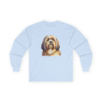 Lhasa Apso Unisex Cotton Long Sleeve Tee