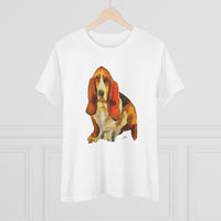 Basset Hound 'Lautrec' Women's Relaxed Fit Tee