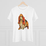 Basset Hound 'Lautrec' Women's Relaxed Fit Tee
