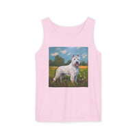 Bouvier des Ardennes Unisex Relaxed Fit Garment-Dyed Tank Top