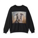 Scottish Deerhound 50/50  Crewneck Sweatshirt