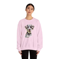 Dalmatian 'Impressionistic' Crewneck Sweatshirt
