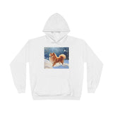 Finnish Spitz - Unisex Fleece Lined Pullover Hoodie Sweatshirt