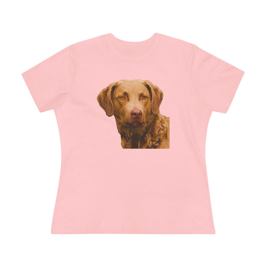 Chesapeake Bay Retriever Women's Relaxed Fit Cotton Tee
