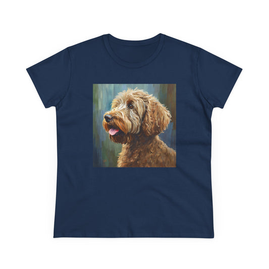 Labradoodle Women's Midweight Cotton Tee