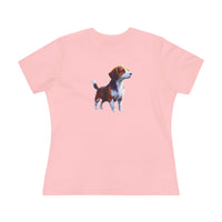 Drever Puppy - Women's Relaxed Fit Cotton Tee