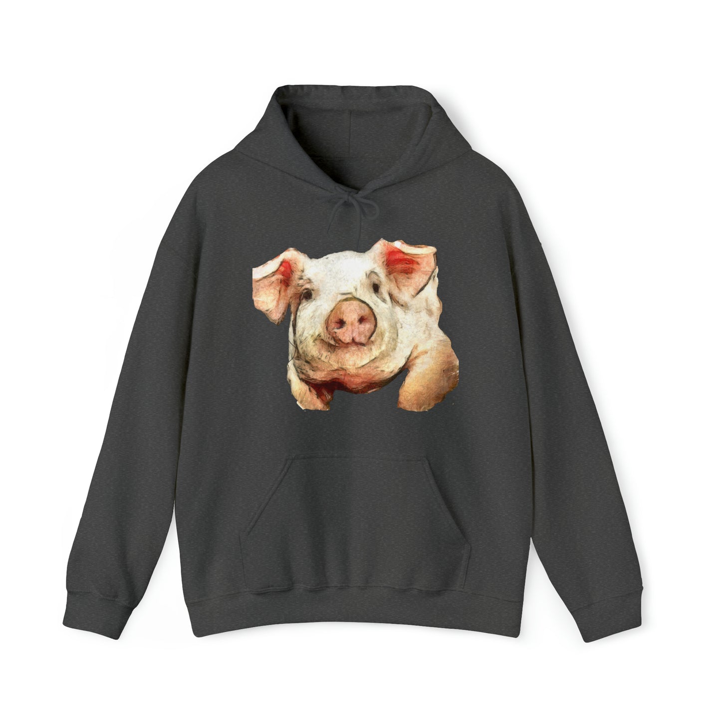 Pig 'Petunia' Unisex 50/50 Hoodie