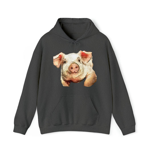 Pig 'Petunia' Unisex 50/50 Hoodie