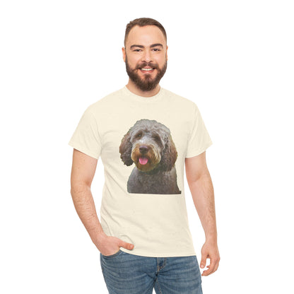 Lagotto Romagnolo 'Italian Truffle Dog' Unisex Heavy Cotton Tee
