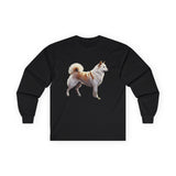 Kishu Ken Unisex Classic Cotton Long Sleeve Tee