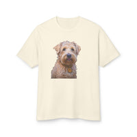 Soft Coated Wheaten Terrier - Unisex Relaxed Fit Garment-Dyed Heavyweight Cotton Tee