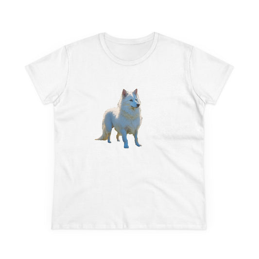 Volpino Italiano - Women's Midweight Cotton Tee