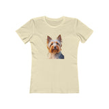 Silky Terrier Women's Slim Fit Ringspun Cotton Tee