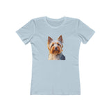 Silky Terrier Women's Slim Fit Ringspun Cotton Tee
